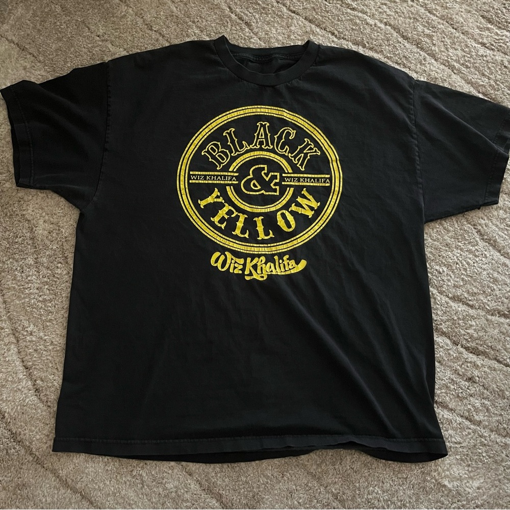Wiz Khalifa “Black and Yellow” t shirt